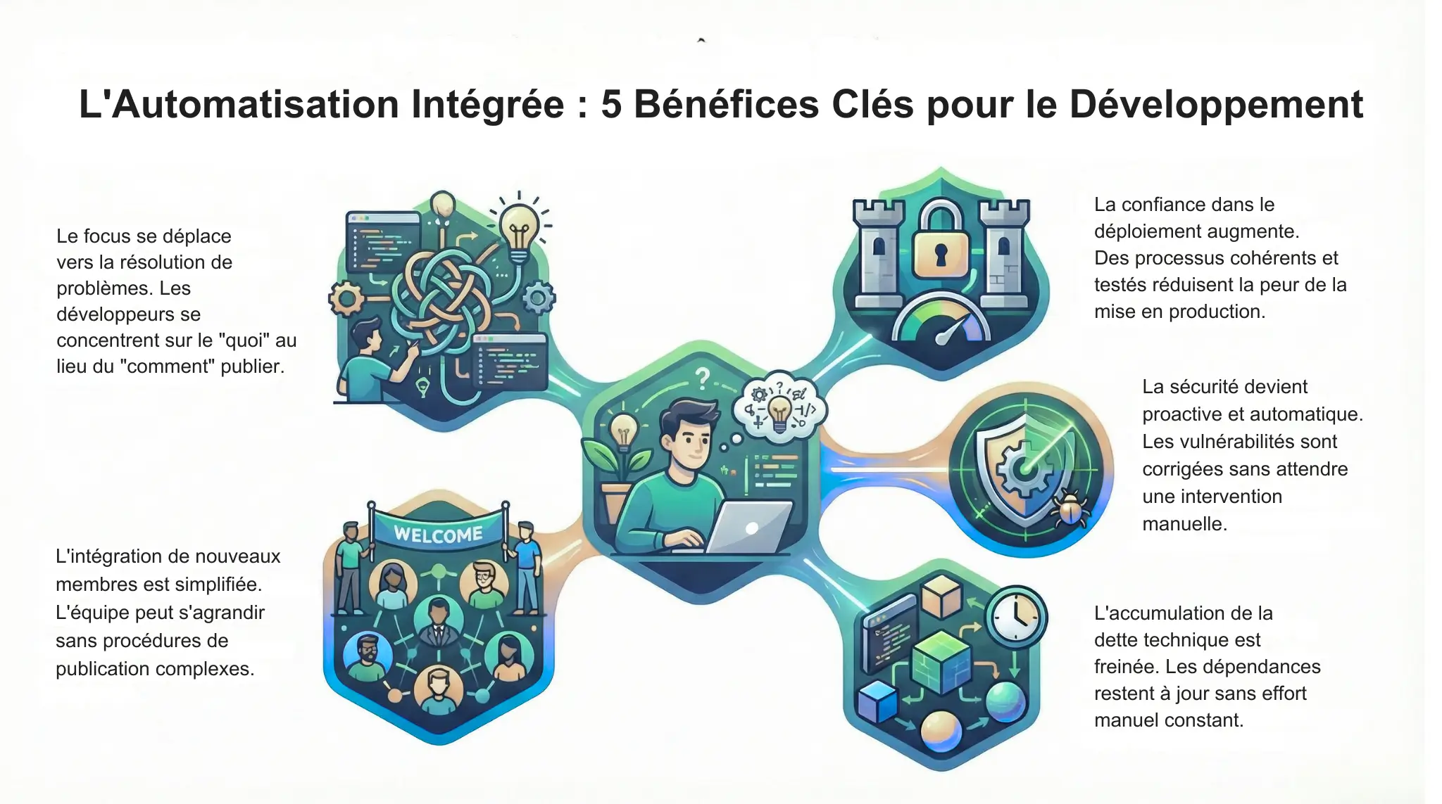 l'automatisation intégrée : 5 bénéfices clés pour le développement
